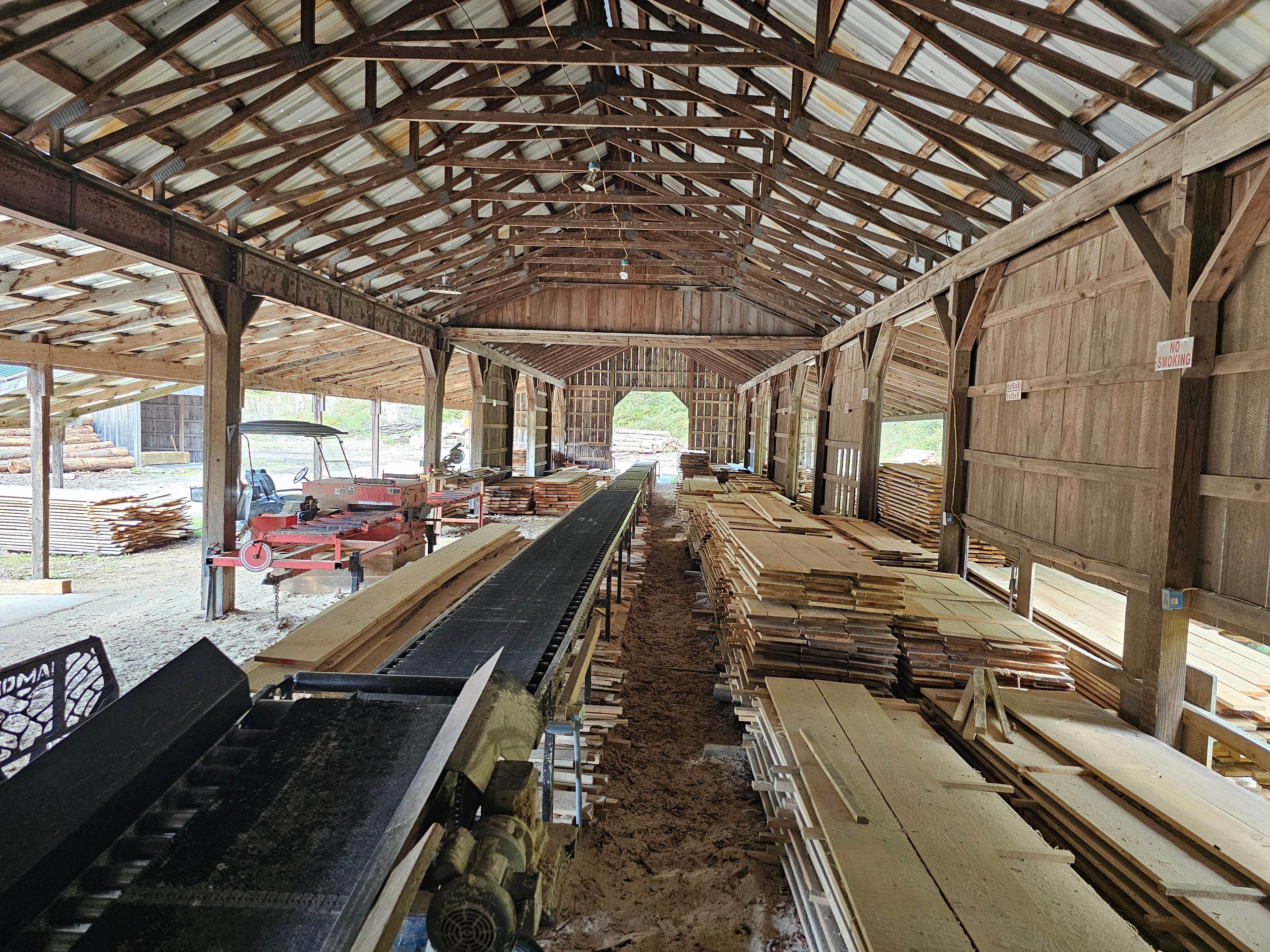 Picture of Pendell Sawmill lumber stock